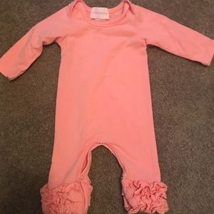 O-3 month boutique onesie